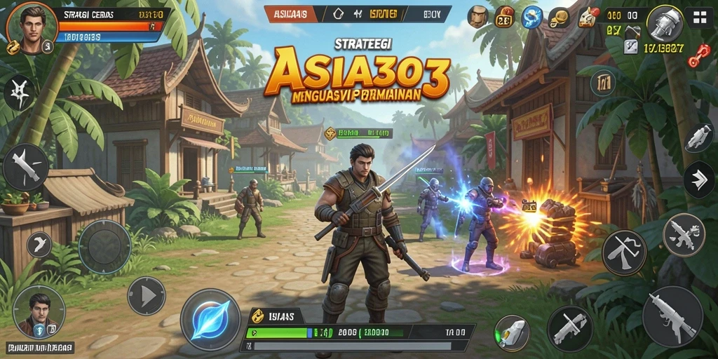 Tampilan gameplay menarik dan penuh strategi di ASIA303.