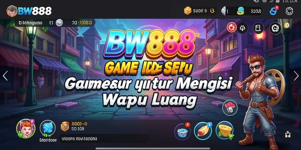 Tampilan gameplay BW888 dengan elemen Idle yang menarik.