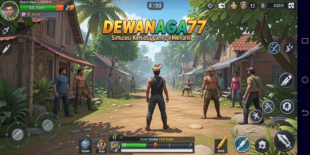 Tampilan gameplay DEWANAGA77 yang interaktif dan menarik.