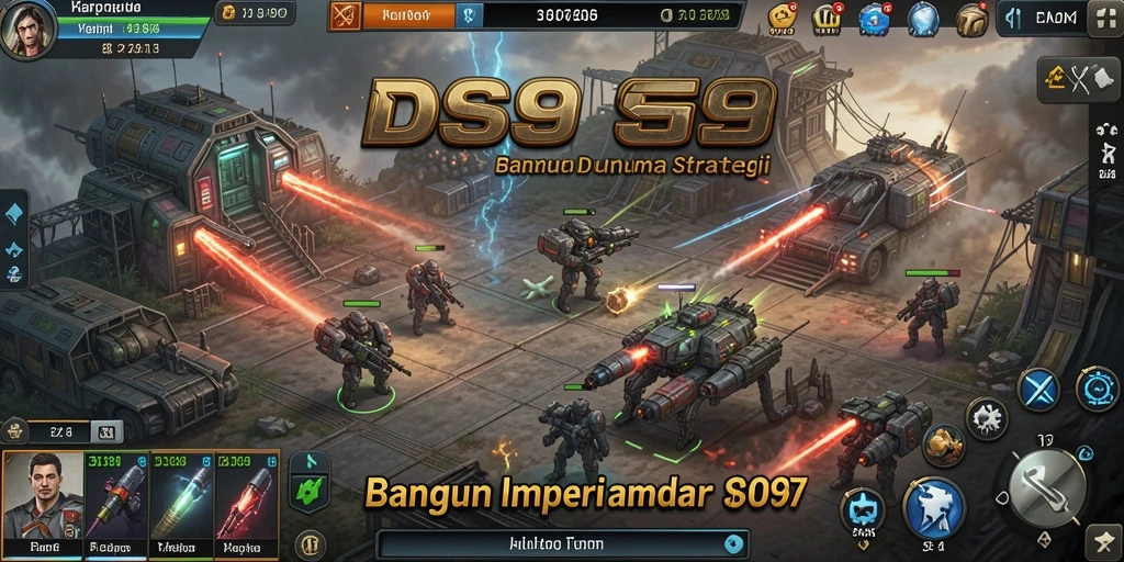 Tampilan gameplay menarik dari DS99 yang penuh strategi.