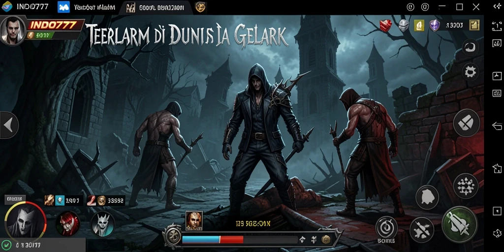 Gameplay Horror yang menegangkan dengan suasana mencekam.