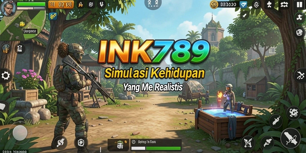 Tampilan gameplay seru dan interaktif dari INK789.