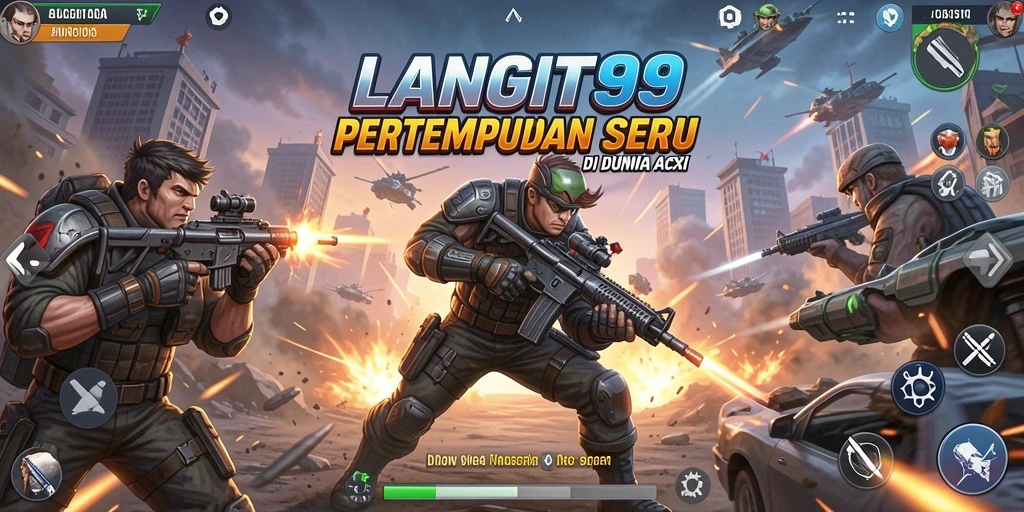 Penampilan menarik dari gameplay action LANGIT99.