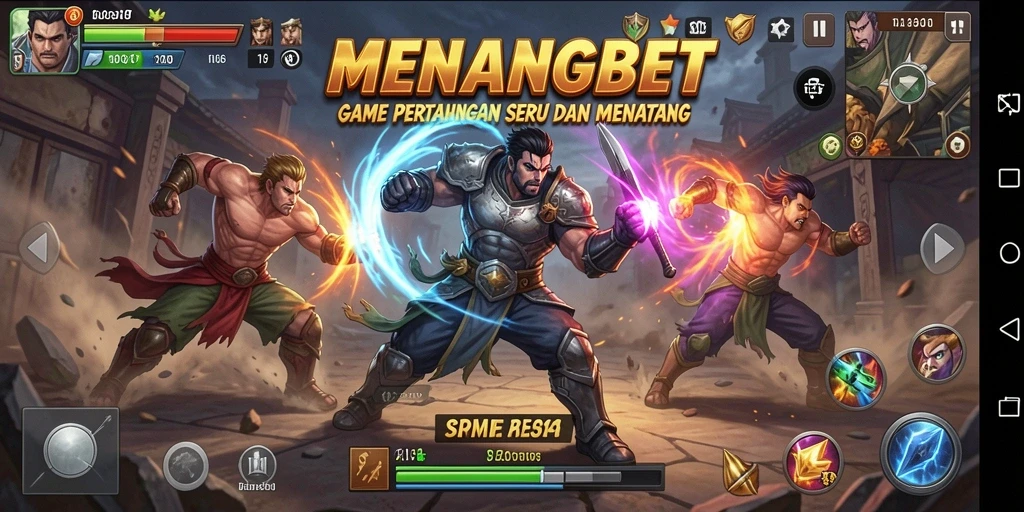 Gameplay seru dalam pertarungan epik MENANGBET.