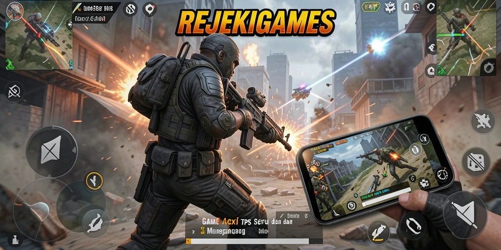 Tampilan gameplay seru dari REJEKIGAMES yang menegangkan.
