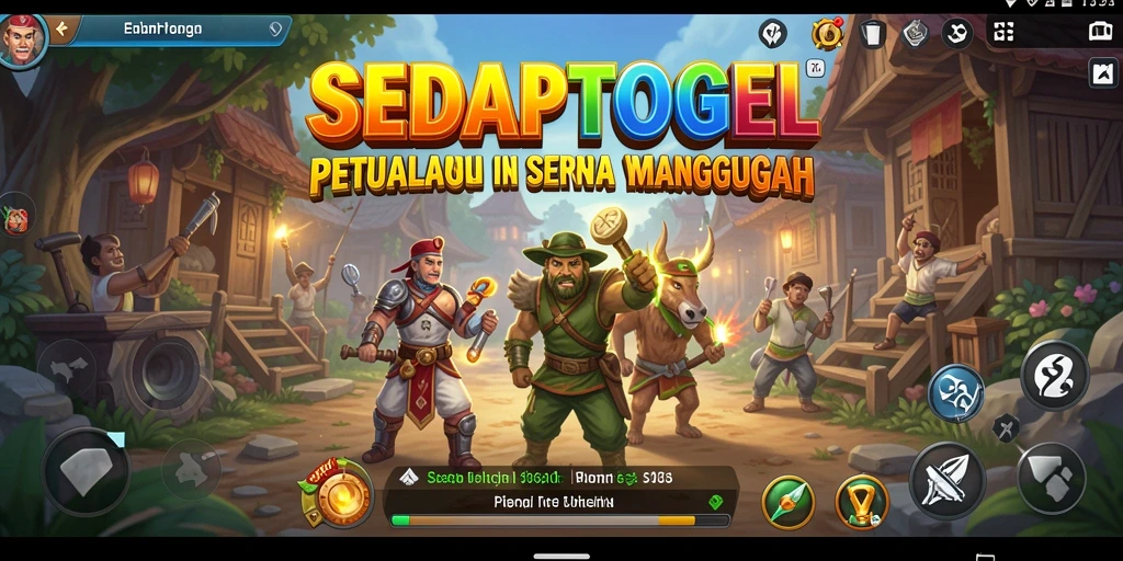 Tampilan dalam gameplay <strong>SEDAPTOGEL</strong> yang penuh warna dan menarik.